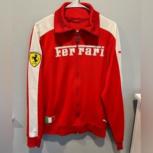 Men’s Large Puma x Ferrari Zip-Up Jacket